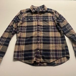 RVCA SMALL FLANNEL LONG SLEEVE